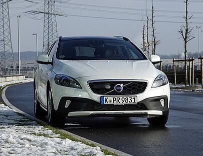 Die Langstrecke ist die Lieblingsdisziplin des Volvo V40.
