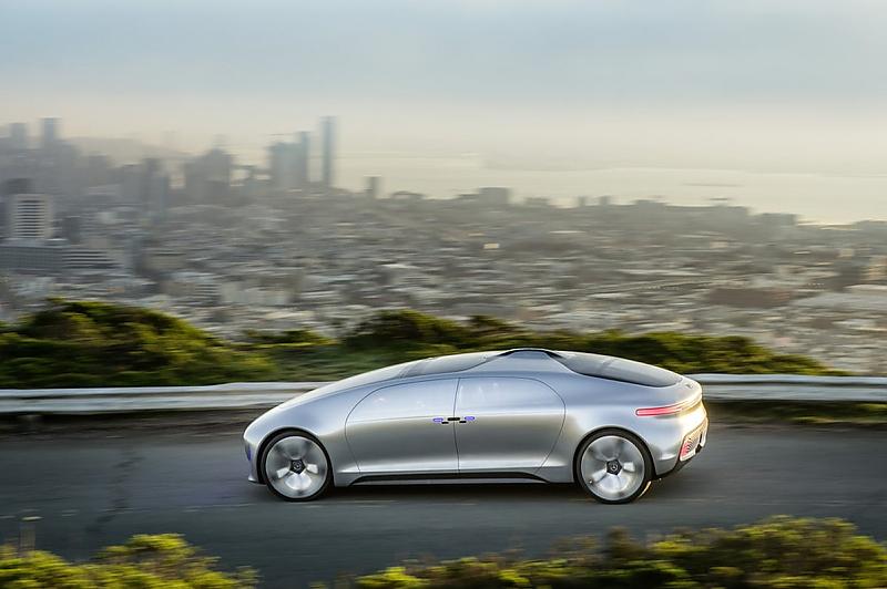 Mercedes F 015 Luxury in Motion in San Francisco