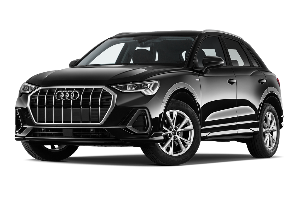 Audi Q3 (Baujahr 2023) S Line 5 Türen seitlich vorne mit Felge