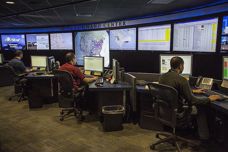 OnStar Kommandozentrale in Detroit