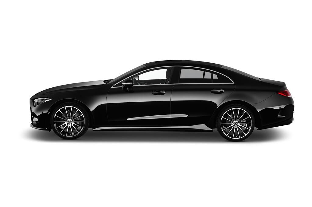 Mercedes CLS Coupe (Baujahr 2018) AMG line 4 Türen Seitenansicht