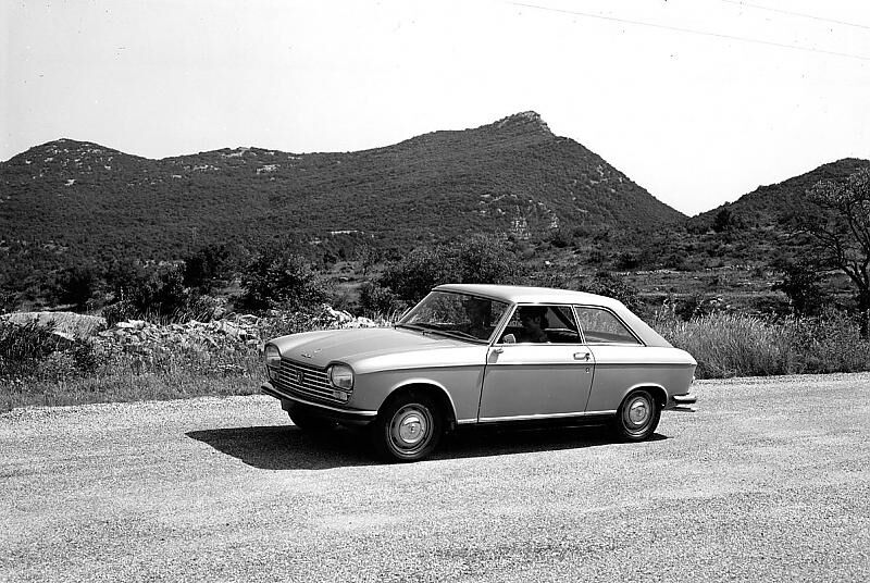 Das Coupe des Peugeot von 1968.