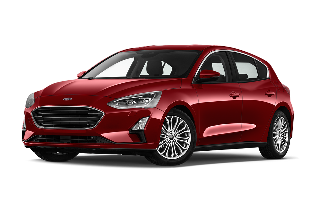 Ford Focus (Baujahr 2023) Titanium 5 Türen seitlich vorne mit Felge