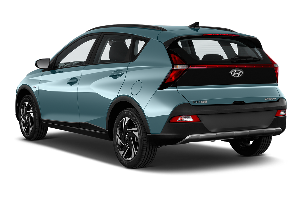 Hyundai Bayon (Baujahr 2023) Trend 5 Türen seitlich hinten