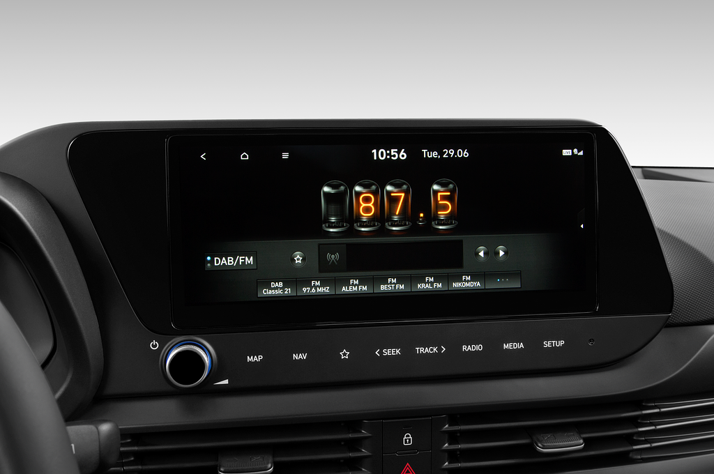 Hyundai Bayon (Baujahr 2023) Trend 5 Türen Radio und Infotainmentsystem