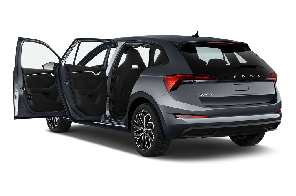 Skoda Scala (Baujahr 2023) Selection 5 Türen Tür geöffnet