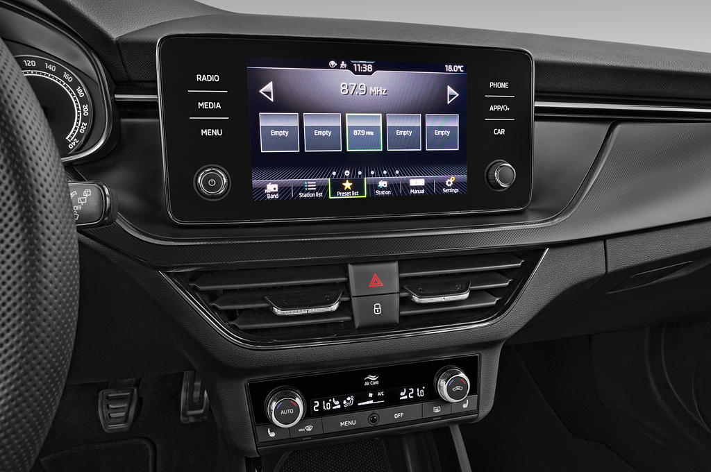 Skoda Scala (Baujahr 2023) Selection 5 Türen Mittelkonsole