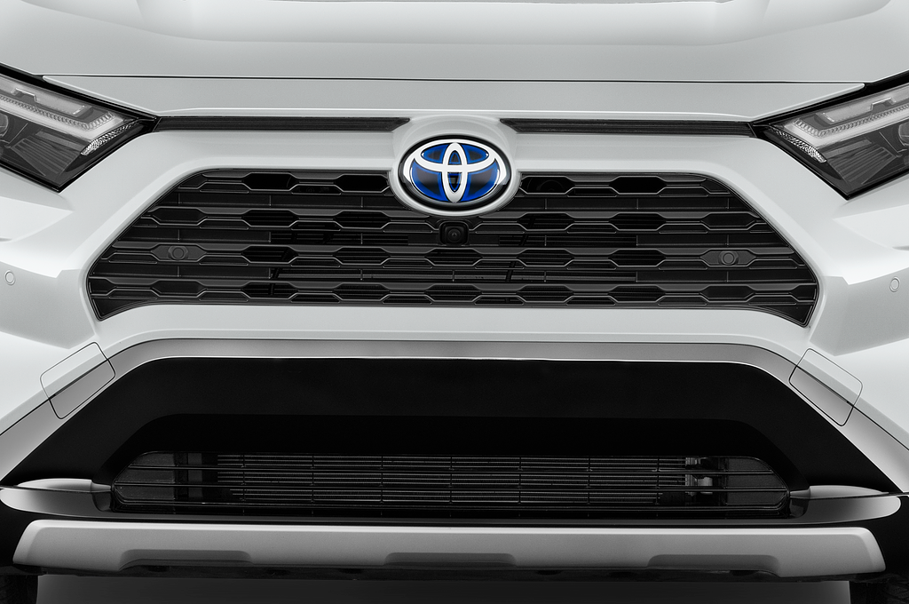 Toyota RAV4 Hybride (Baujahr 2023) Style Selection 5 Türen Kühlergrill und Scheinwerfer