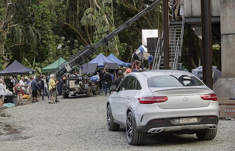 Mercedes Fahrzeuge in Jurassic World: Das Mercedes GLE Coupé