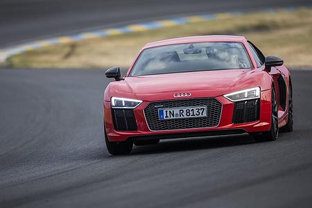 Audi R8 in Le Mans - Artgerechte Haltung