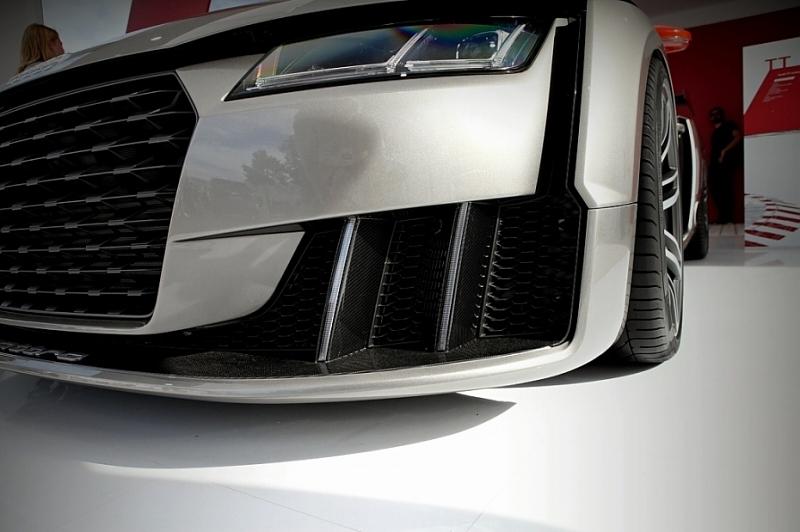 Riesige Lufteinlässe beim Audi TT Clubsport Turbo