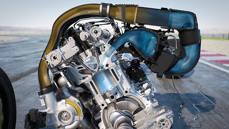 BMW M4 mit Wassereinspritzung - Verbrennungsprozess