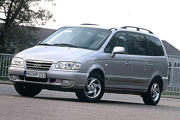 Hyundai Trajet: Für das Modelljahr 2004 leicht verändert