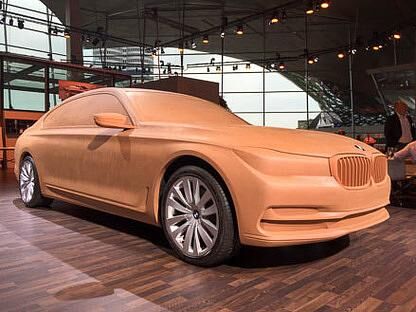 Modellathlet: Das Clay-Modell diente zur finalen Formfindung.