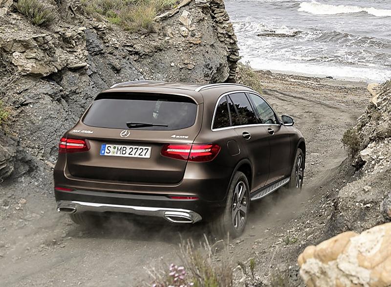 Mercedes GLC - Luftfederung und Geländeprogramme sind optional