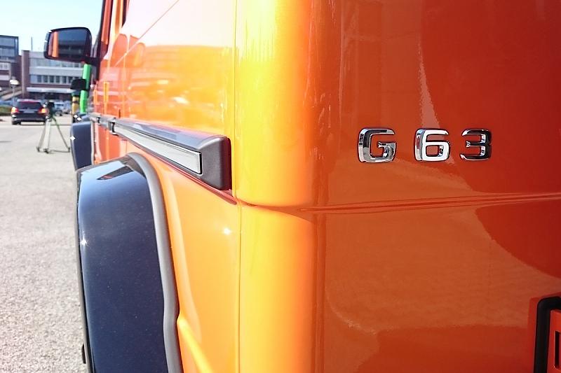 5,5 Liter groß ist der Motor.