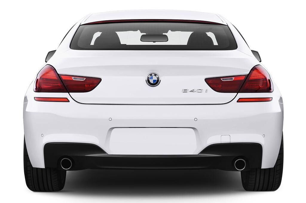 BMW 6 Series (Baujahr 2013) 640i 4 Türen Heckansicht