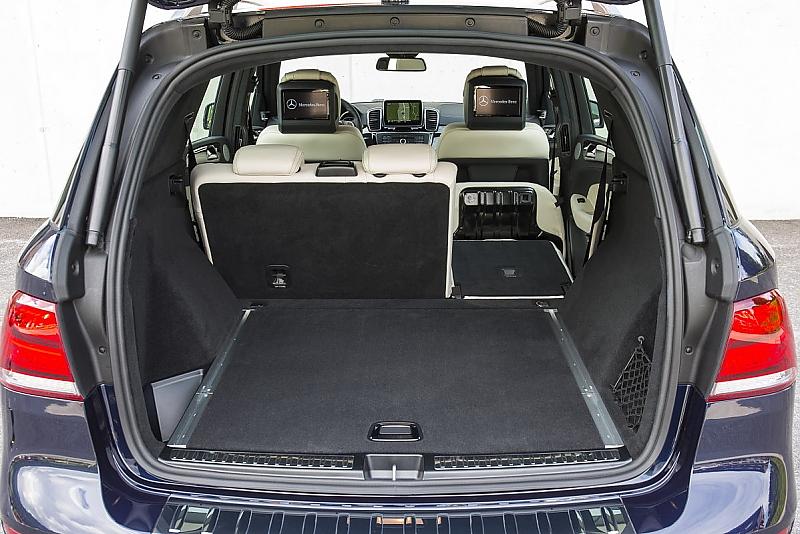 Mercedes GLE 250d 4matic - der Laderaum ist prächtig