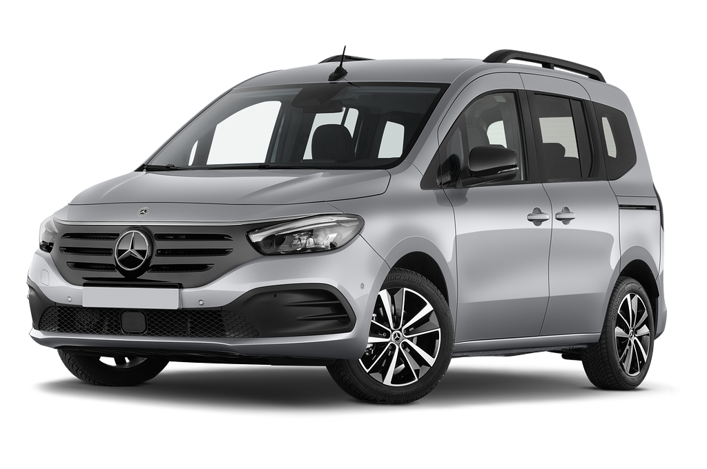 Mercedes EQT (Baujahr 2024) Premium Plus 5 Türen seitlich vorne mit Felge