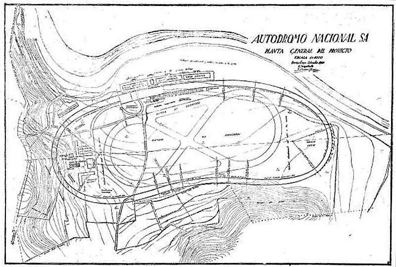 Das Strecken-Layout des Autodromo Terramar