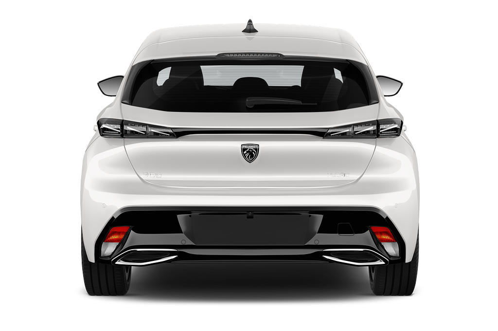 Peugeot 308 Hybrid (Baujahr 2024) GT 5 Türen Heckansicht