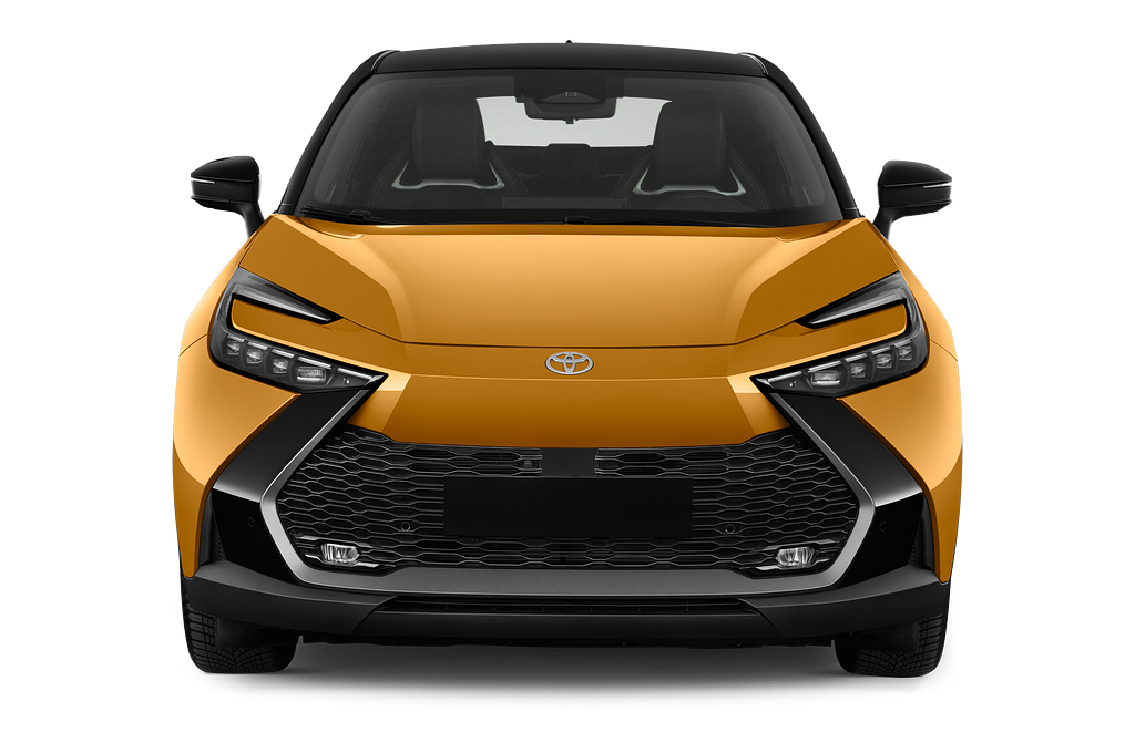 Toyota C-HR Hybrid (Baujahr 2024) Lounge Premiere 5 Türen Frontansicht