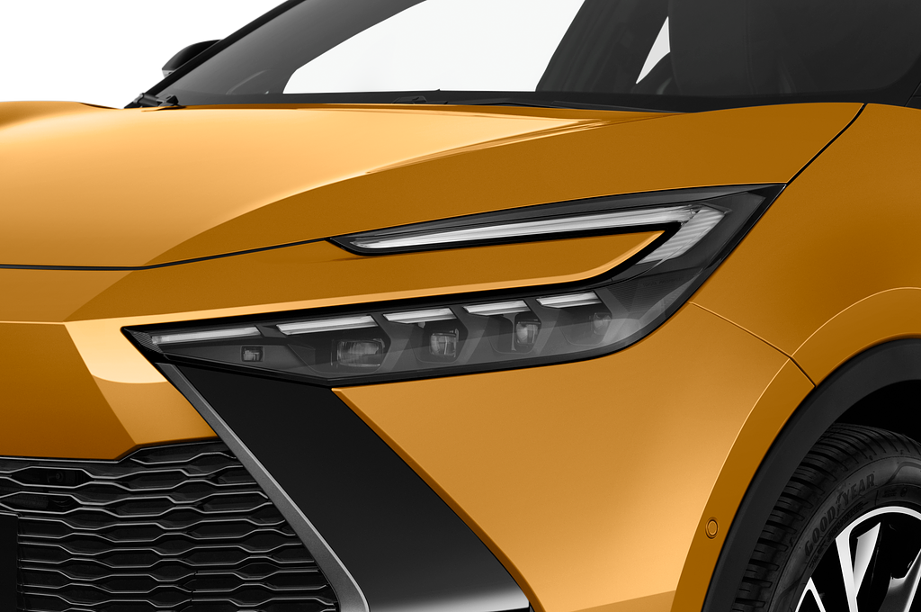 Toyota C-HR Hybrid (Baujahr 2024) Lounge Premiere 5 Türen Scheinwerfer