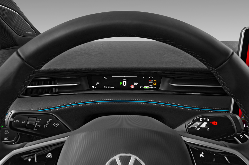 Volkswagen ID.7 (Baujahr 2024) Pro 5 Türen Tacho und Fahrerinstrumente