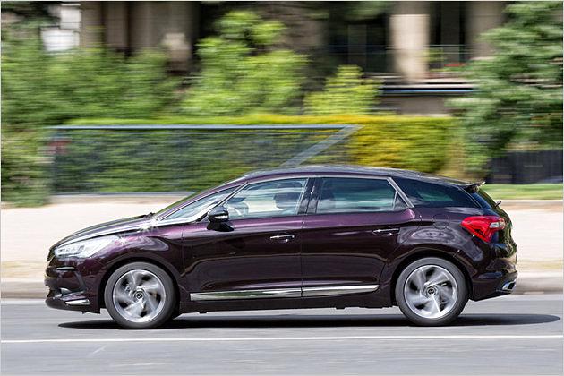Wirkt größer: Der DS 5 ist mit 4,53 Meter noch leicht unterhalb von 3er-BMW und Co.