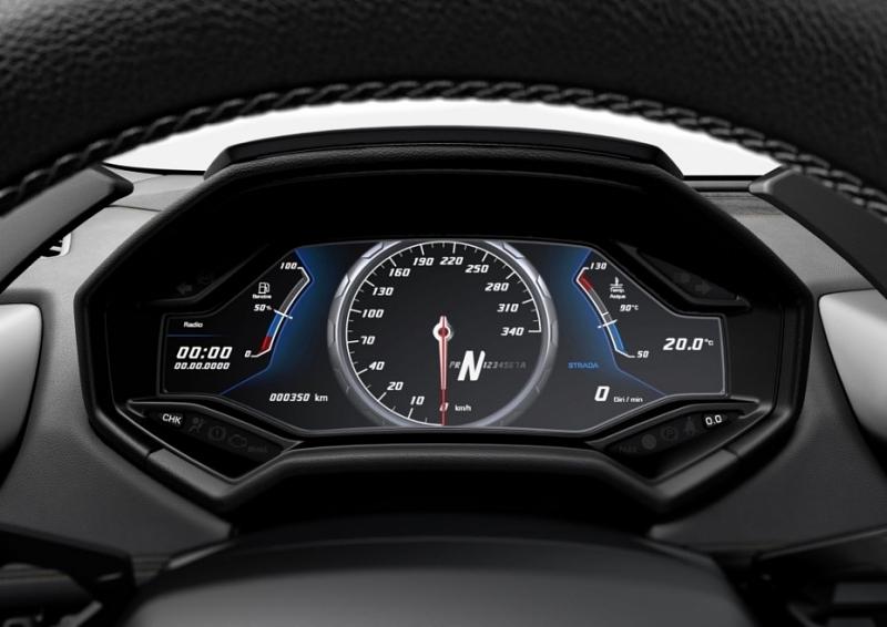 Lamborghini Huracan - nur ein Display für den Fahrer