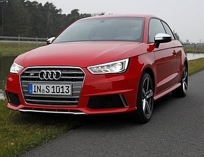 Der Audi S1 glänzt mit einem sportlichen Auftritt.