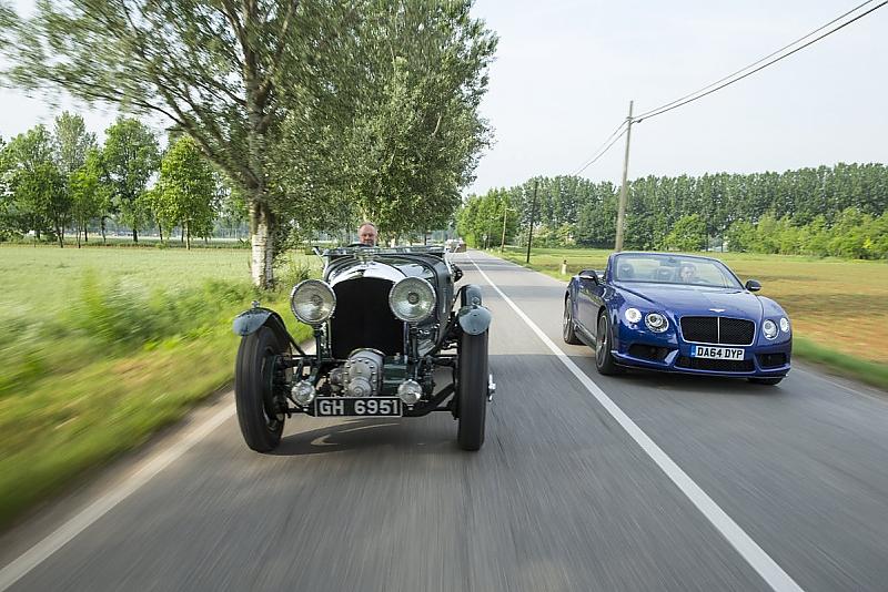 Bentley Blower und Vontinental GTC - Treffen der Generationen
