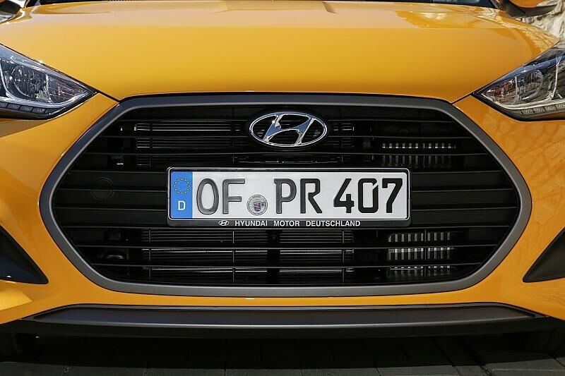 Das sechseckige Kühlergrill ist charakteristisch für das Hyundai-Familiengesicht