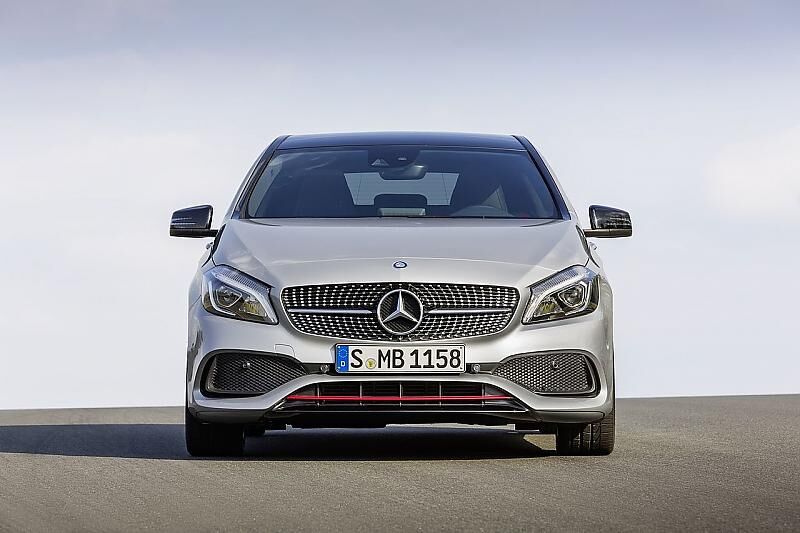 Wurde ein wenig geliftet: Mercedes A-Klasse.
