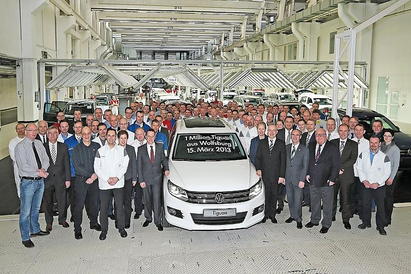 Der Tiguan wird ebenfalls in Wolfsburg gebaut
