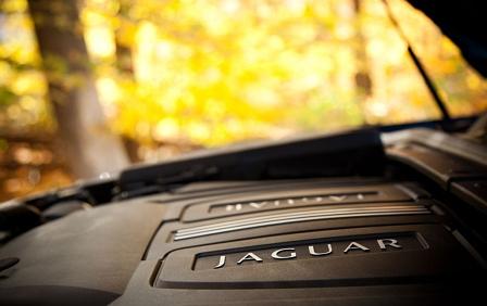 Jaguar XFR - der Achtzylinder wird von einem Kompressor beatmet