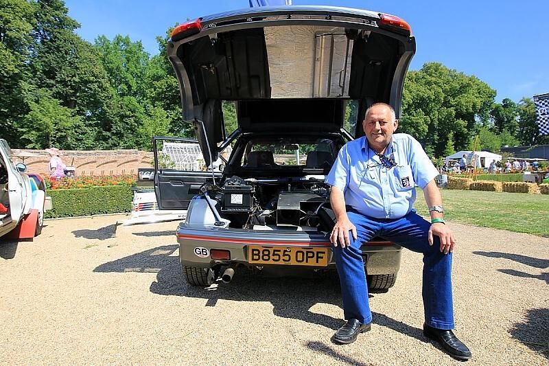 Ludwig Biewen und sein Peugeot 205 Turbo 16.