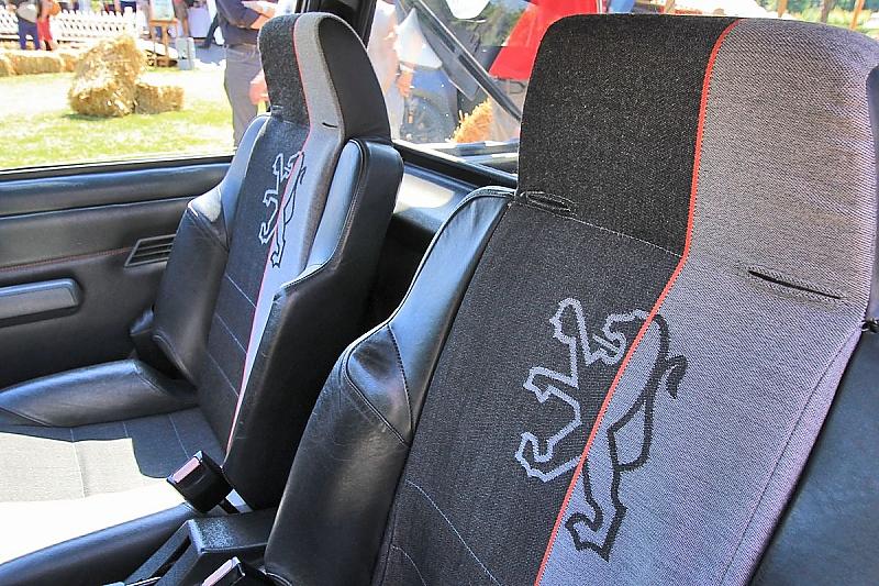 Alles auf Peugeot eingestellt.