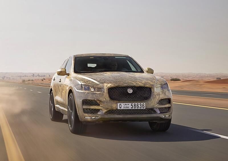 Jaguar F-Pace Erprobung