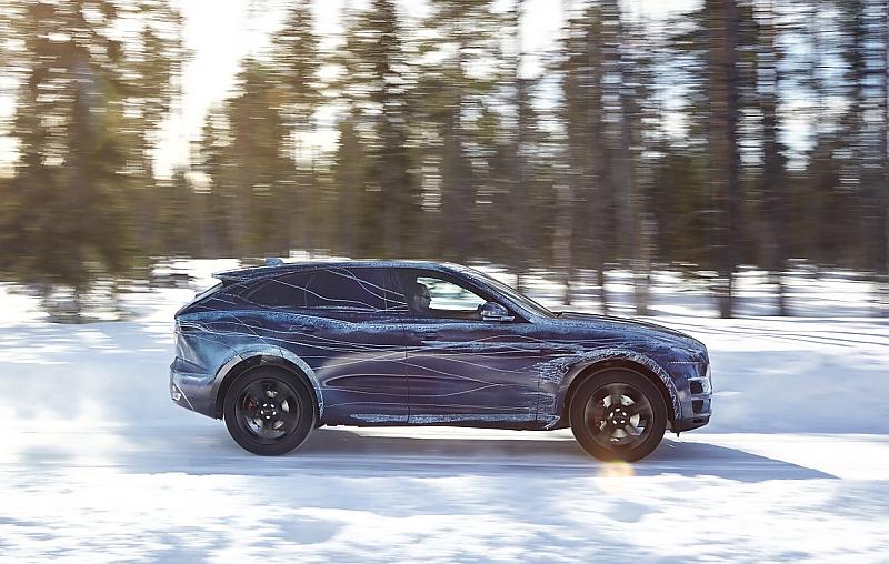 Jaguar F-Pace Erprobung