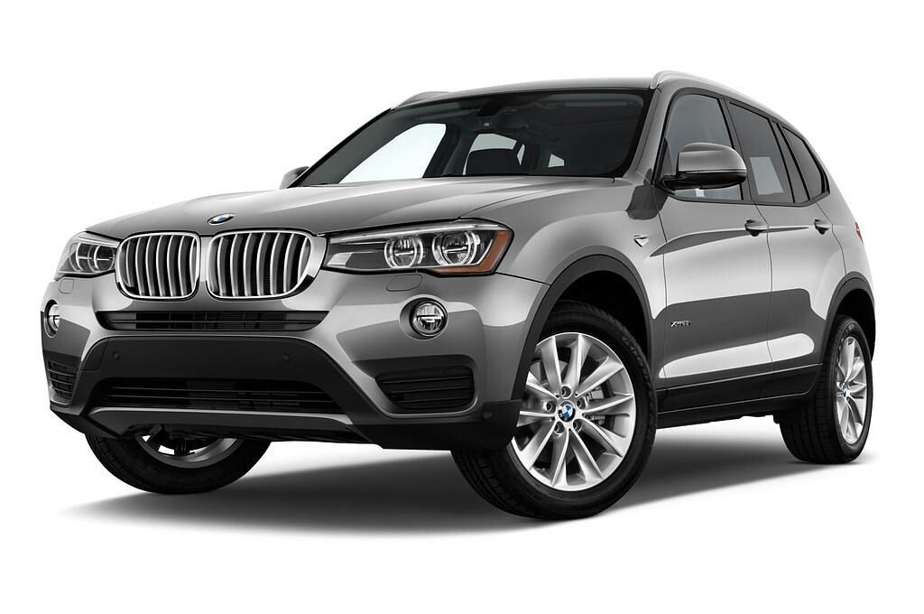 BMW X3 (Baujahr 2014) xDrive28i 5 Türen seitlich vorne mit Felge
