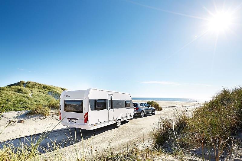 Camping kann so schön sein: Hobby Deluxe.