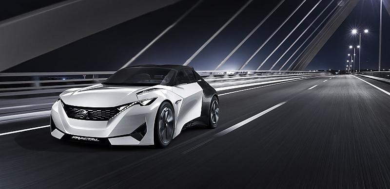 Der Peugeot Fractal steht auf der IAA