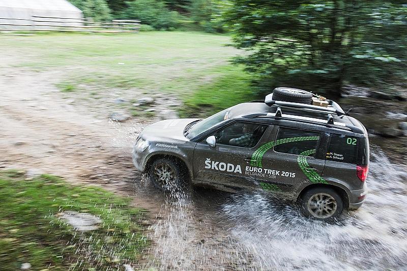 Skoda Yeti 2.0 TDI Offroad, Skoda Euro Trek 2015