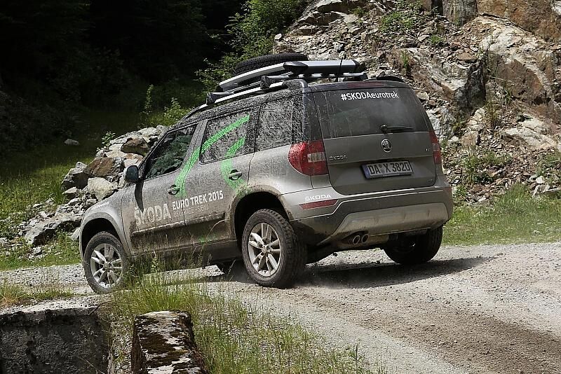 Skoda Yeti 2.0 TDI Offroad, Skoda Euro Trek 2015