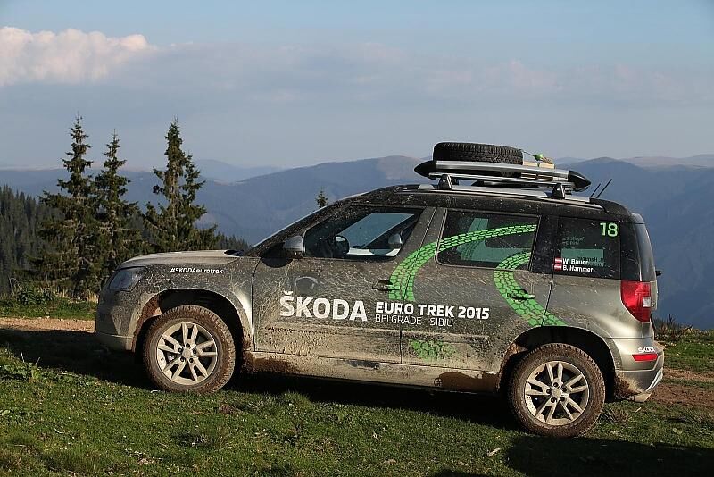 Skoda Yeti 2.0 TDI Offroad, Skoda Euro Trek 2015
