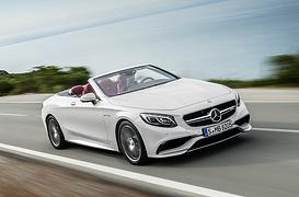 Mercedes S-Klasse Cabrio - Offene Bühnenshow