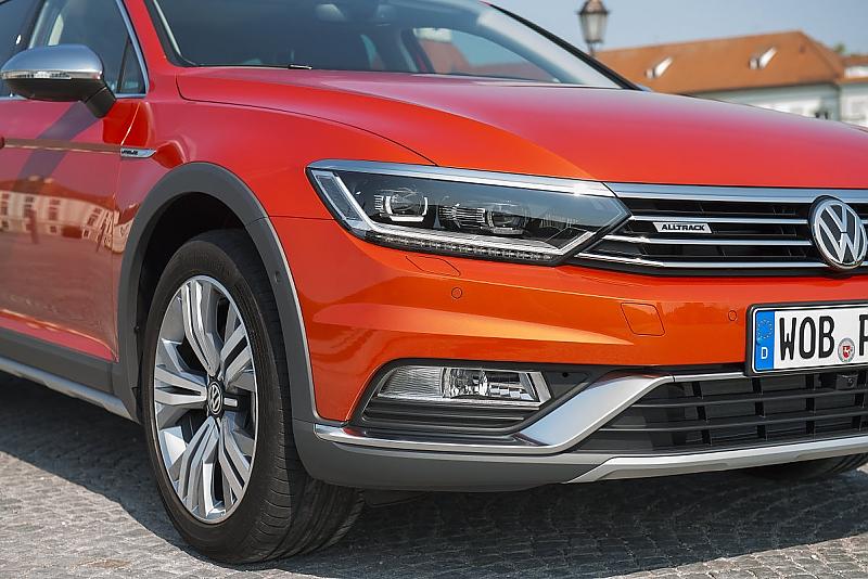 VW Passat Alltrack 2.0 TDI 4motion - LED-Scheinwerfer sind nur beim Topmodell serienmäßig