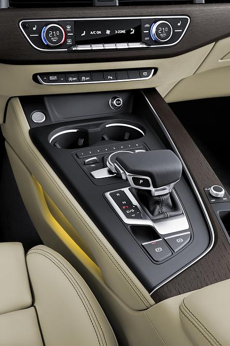 Audi A4 3.0 TDI - die neue Mittelkonsole