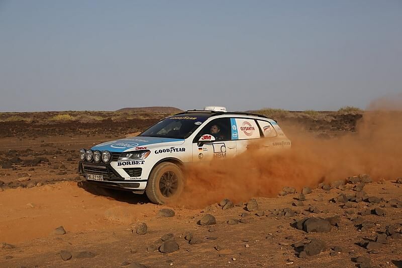 Weltrekordtour Kap zu Kap im VW Touareg 2015